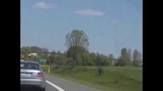 preview picture of video 'Driving from Krakow to Warsaw'