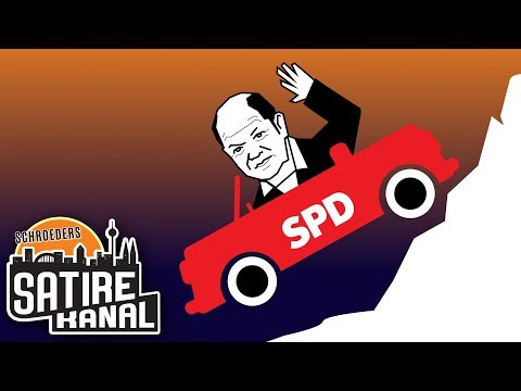 Volle Fahrt bergab! - Olaf Scholz und der SPD Vorsitz | Florian Schroeders Satirekanal