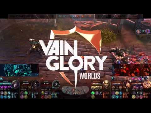 Gankstars Sirius Vs. HACK Full Game 1: Vainglory Worlds 2016 Championship QUARTERFINALS