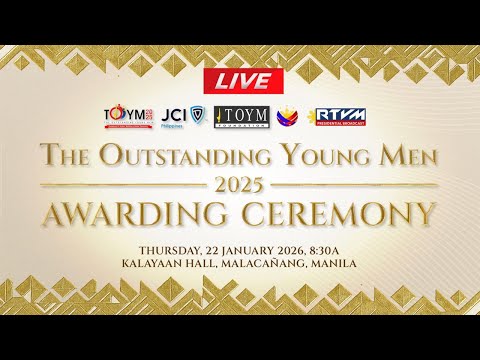 The Outstanding Young Men (TOYM) 2025 Awarding Ceremony