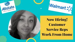 ✅⭐️Walmart is Hiring Work From Home Customer Service Reps | Apply today!