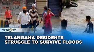 Cyclone Montha Hits Telangana and Andhra Pradesh, Severe Flooding Inundates Homes