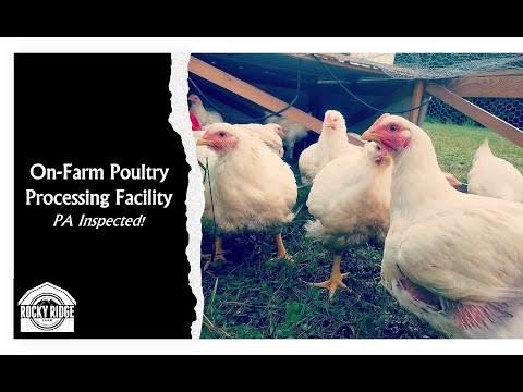 PA Inspected On-Farm Chicken Processing Facility