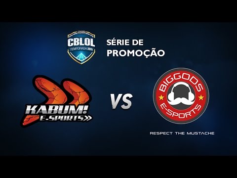 Série de Promoção CBLoL 2ª Etapa - KBM x BG (Jogo 3)