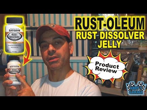 Rust-Oleum Rust Dissolver Jelly - Product Review (Andy’s Garage: Episode - 114)