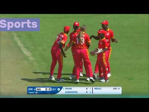 Indonesia vs Zimbabwe women Cricket highlight