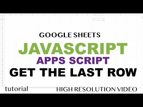 JavaScript Arrays Methods Part 1 Google Sheets Apps Script Tutorial