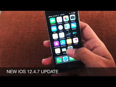 IOS 12.4.7 | APPLE LATEST UPDATE FOR IOS 12 SUPPORTED DEVICES