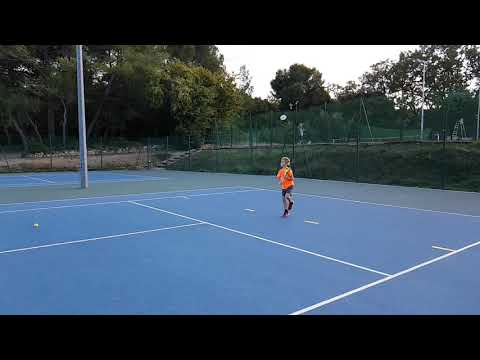 Dylan Miro 6 ans 3 mois  tennis