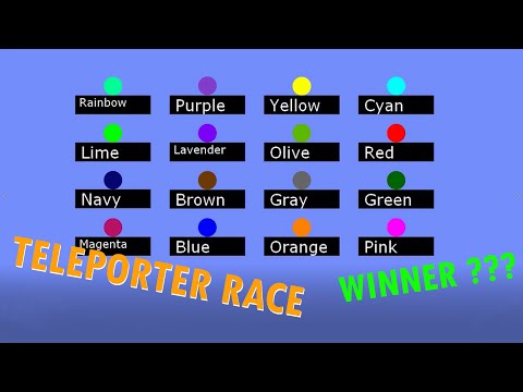 Teleporter Race - 16 Marbles