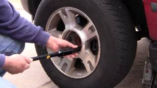 How to Change Tire On 2004 FORD EXPLORER SPARE TIRE