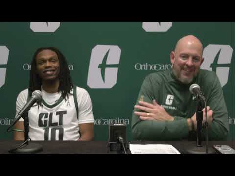 Charlotte Men's Basketball: Davidson Post Game Press Conference