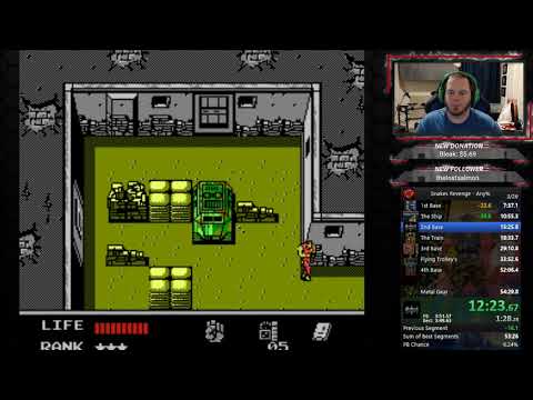 Snake's Revenge Any% in 48:55