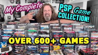 I Finally Completed the North American PSP GAME Collection!