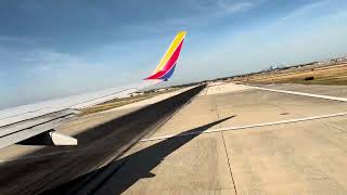 [1271] Southwest Airlines Boeing 737-7H4 (N460WN) departure from HOU (Houston Hobby) to AUS (Austin)