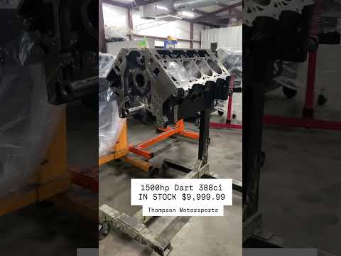 1500hp Dart 388ci short block in stock and ready to ship! Call our sales for pricing! 📱972-853-2450