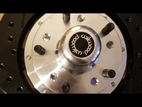 part 1 wilwood 6 piston rotor and hubs assembly D.I.Y