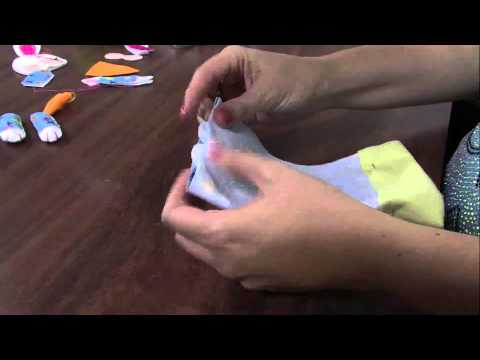 Mulher.com 06/03/2013 Priscila Cunha - Saquinho de páscoa  parte 2