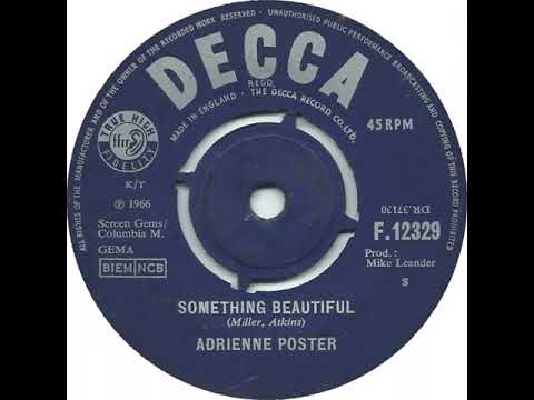 UK New Entry 1966 (70) Adrienne Poster - Something Beautiful