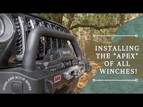 How to Install a 12K Apex Winch on a Jeep JT Gladiator