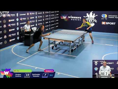 Drobov Dmitriy - Zaichenko Valentin League of Best Table Tennis 5 10:00 03.10.2020