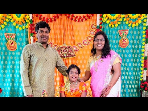 Anvitha Priya Kopparthy  Half Saree Function