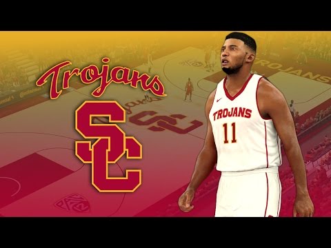 NBA 2K17 2016-17 USC Trojans Jersey & Court Tutorial