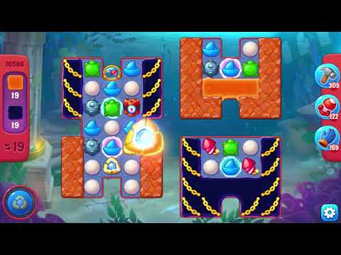 Fishdom  Level 10581 thru 10590 (First Try) 🐟