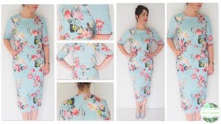 The Making of a Basic Crop Top with Contrast Sleeve Detail