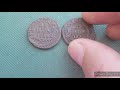 Медная Монета Деньга 1738 года Обзор разновидности цена и стоимость Розетка гвоздика или цветок