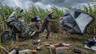 TEMPESTADE E VENTO FORTE TUDO DANDO ERRADO NO ACAMPAMENTO Ep 141