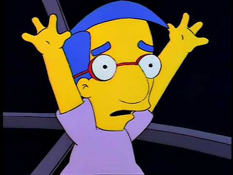 Simpsons - Milhouse on America's Most Wanted (from "Lisa's Rival")