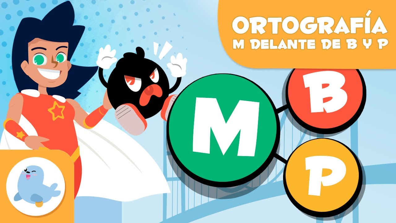 M antes de P y B 🦸‍♀️ Gramática y ortografía para niños 📝 Superlexia ⭐ Episodio 1
