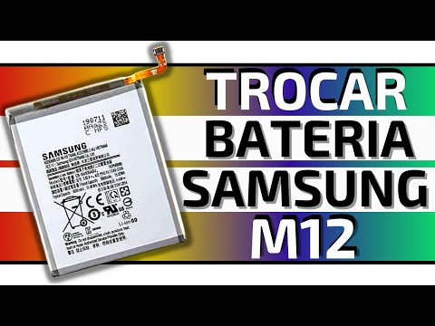 [ Samsung M12 M127 ] Como Trocar Bateria Remover Tirar Cambiar How to Change Battery