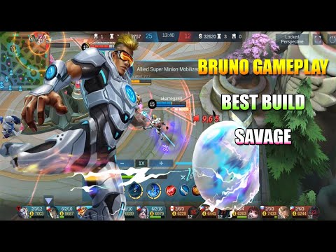 Bruno Best Build 2020 Revamped | Best Gameplay Guide | Mobile Legends
