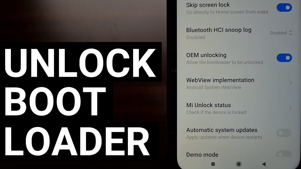 Easy Redmi Note 8 Unlock Bootloader Tutorial