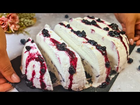 Blueberry Ice Cream