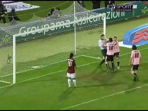 13-й тур Палермо Милан 3 1