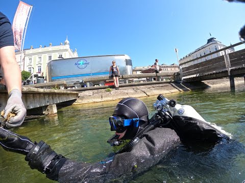 Unterwasserreinigung Traunsee und Traun in Gmunden