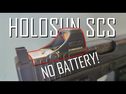 The Best Solar Only Red Dot | Holosun SCS