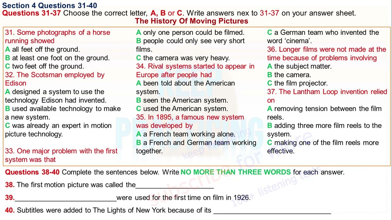 Children's Art & Craft Workshop | TEST 135 | IELTS LISTENING PRACTICE