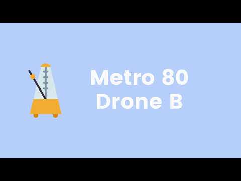 Metronome 80 BPM Drone B