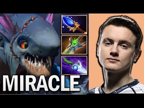MIRACLE SLARK WITH AGHANIMS BUILD - DOTA 2 PRO GAMEPLAY ROAD TO TI11