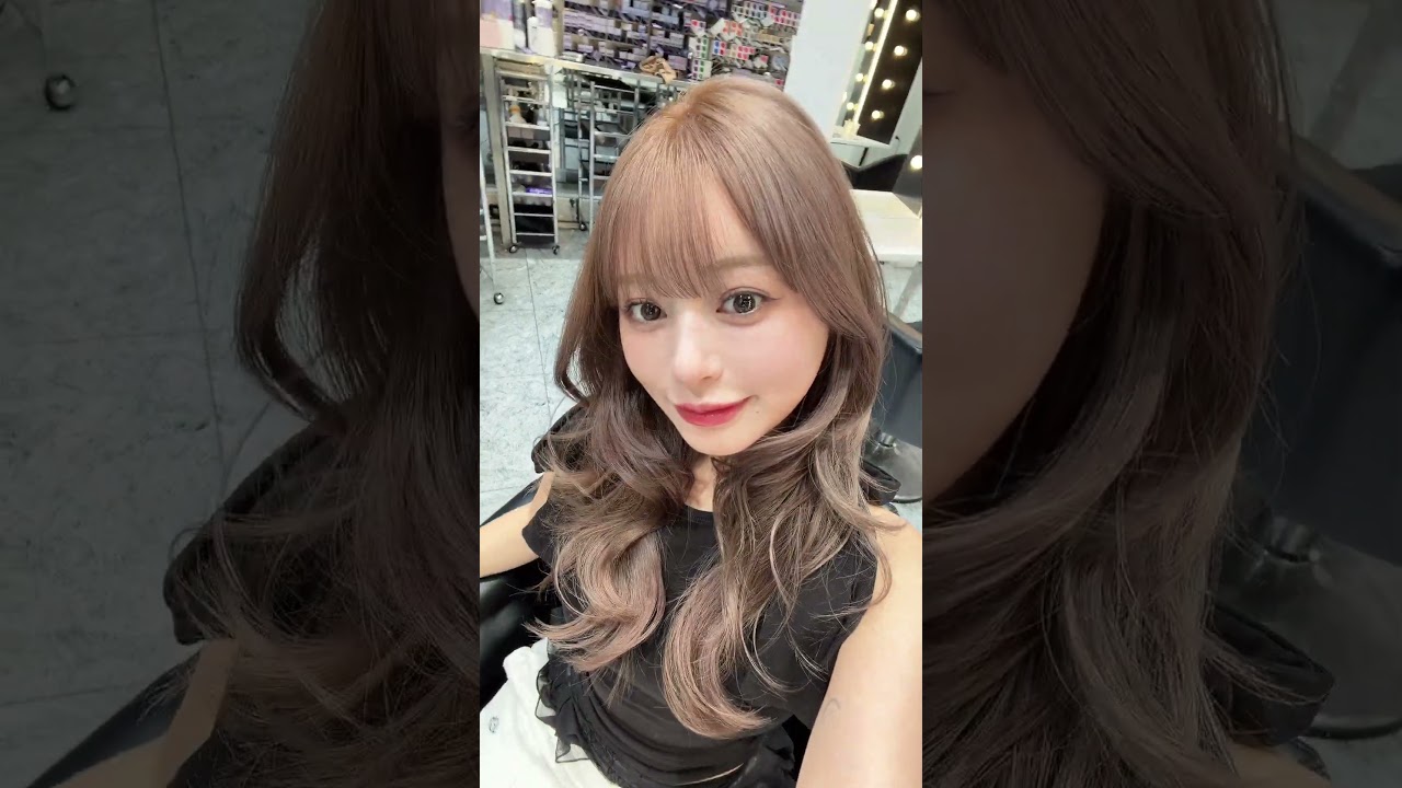 内巻きぷりっぷり🍑💞 #shorts #ヘアスタイル