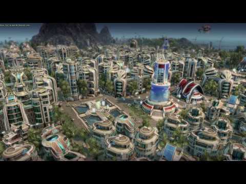 ANNO 2070 A.R.R.C. #12 MEGATRON || MODDED City Building Strategy HARD Simulation 2020