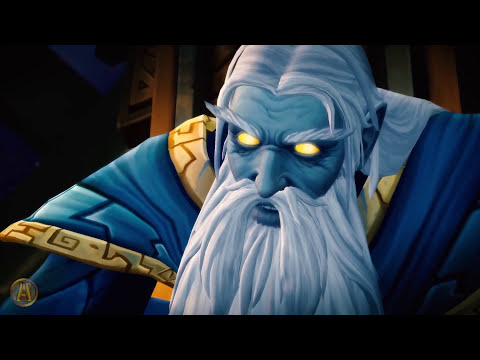 Sargeras Summons Argus With The Pantheon Titans Cinematic [WoW Legion - 7.3.5]