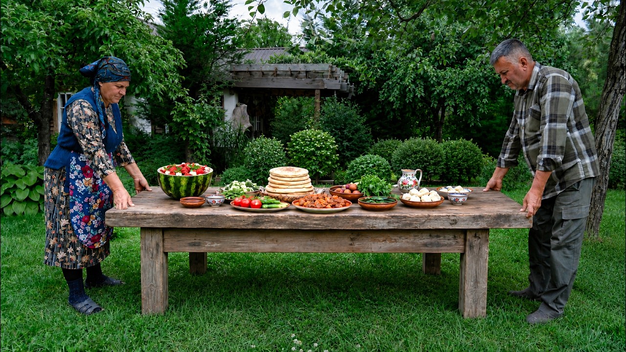 Quiet Village Day | A Simple Homemade Lunch 🌿