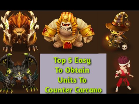 Ramagos In 2022 ?! | Top 5 Counters To Carcano | No Nat 5 | Summoners War