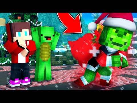 The Grinch DESTROYS Christmas in Minecraft!!