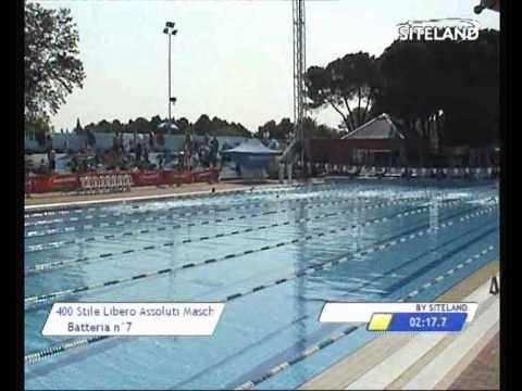 Serie 7 dei 400 Stile Libero  Assoluti Maschi Master - 12 MEMORIAL ANDREA BETTIOL